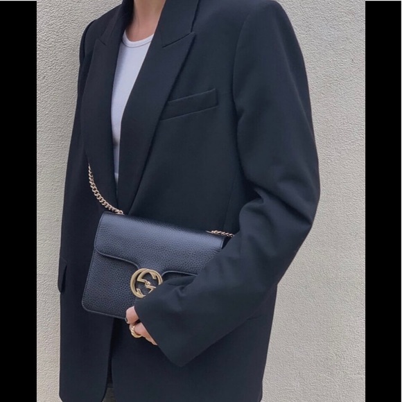 💯% Authentic Gucci Shoulder Leather Bag - Picture 2 of 13